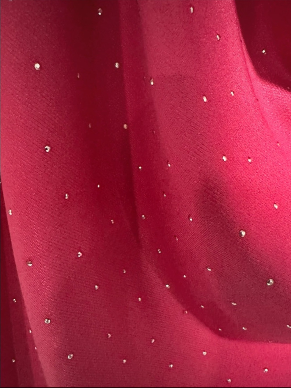 dressbarn Hot Pink Sleeveless Cowl Neck Top - Picture 4 of 6